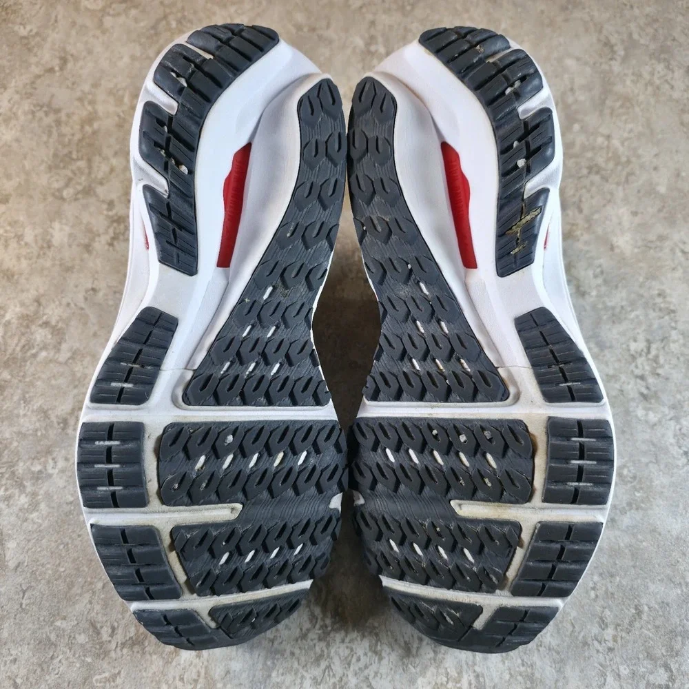 Mizuno Women's Size 9.5 Wave Inspire 17 Running Shoes White Blue *Barely Worn.